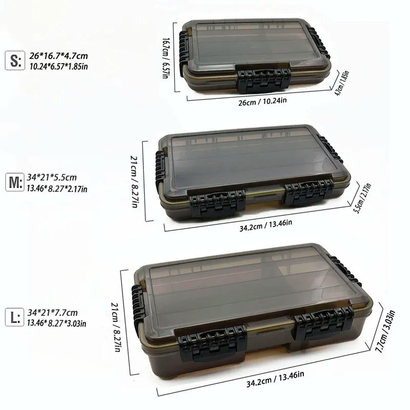 Waterproof Fishing Tackle Box Large Capacity Fishing Accessories Tool Storage Box - My Store