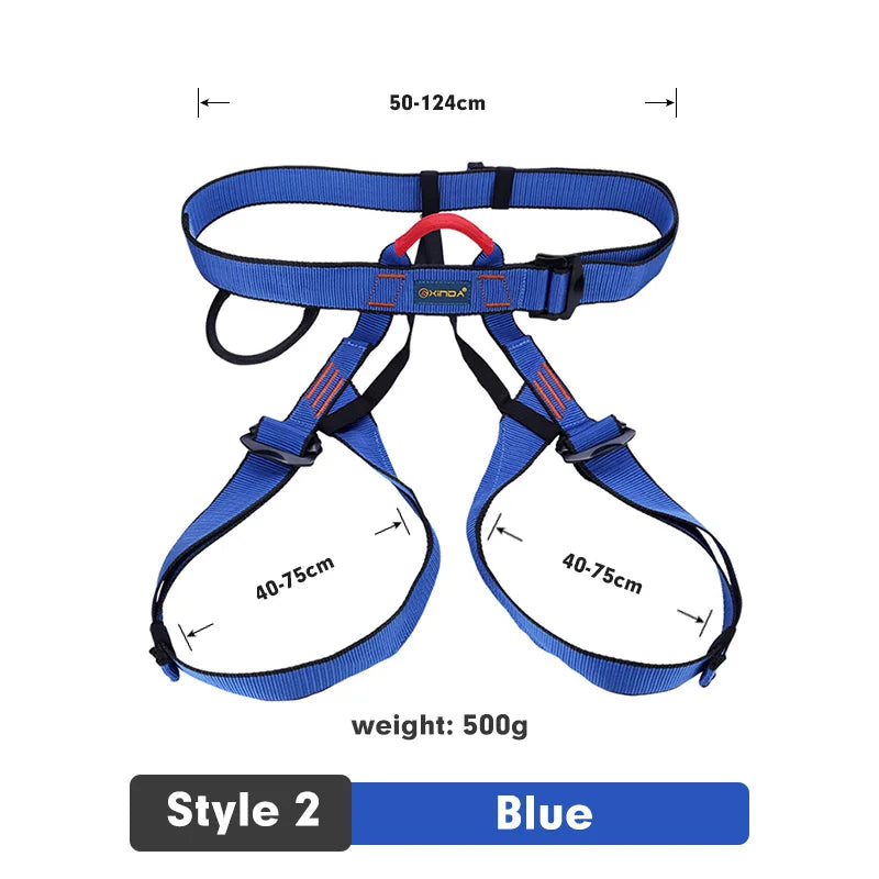 Xinda Outdoor Sports Harness Rock Climbing Harness Waist Support Half Body Safety Belt - My Store