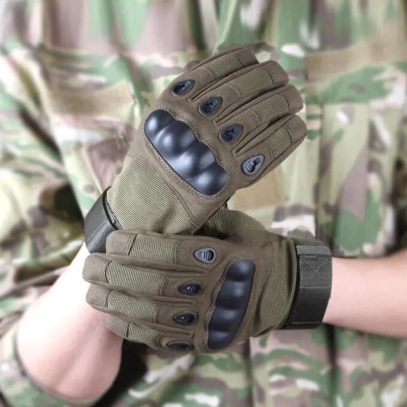 Motorcycle Gloves Men Knuckle Protection Sports Full Finger Cycling Bike Gloves Women Bicycle