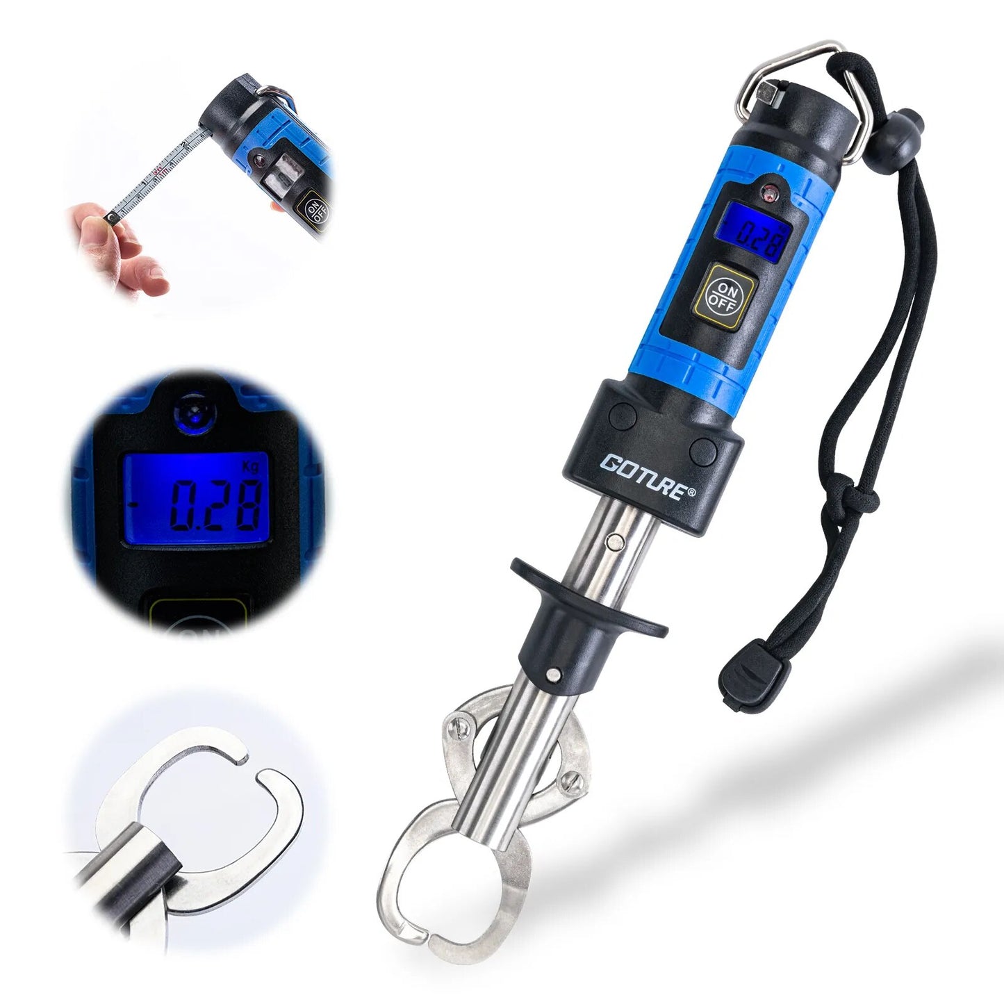Goture Waterproof Fishing Scale with Lip Gripper - My Store