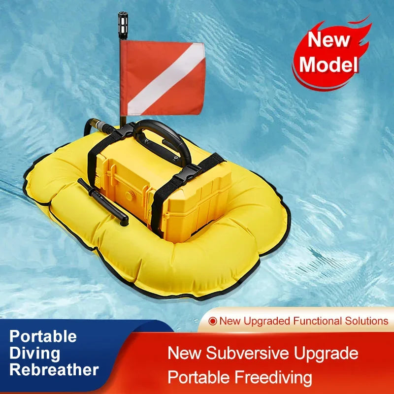 Deepest 15 Meters 3-5.5 Hours Scuba Diving Snorkel Equipment Trap Mobile Ventilator Underwater Winter Ice