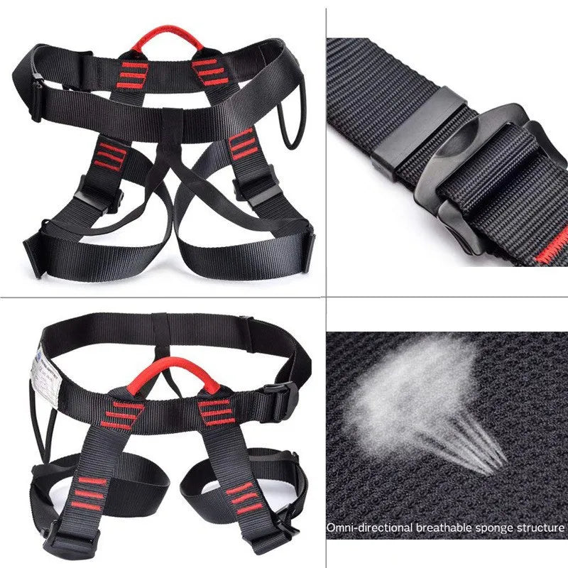 Anti-Fall Safety Belt Adjustable Half-Body Harness for Outdoor Activities Climbing - My Store