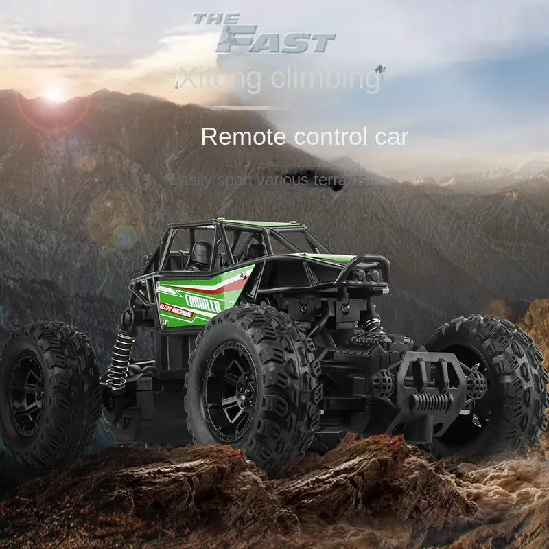 Alloy climbing mountain monster 4WD remote control car toy model 1:16 off-road vehicle rock climbing