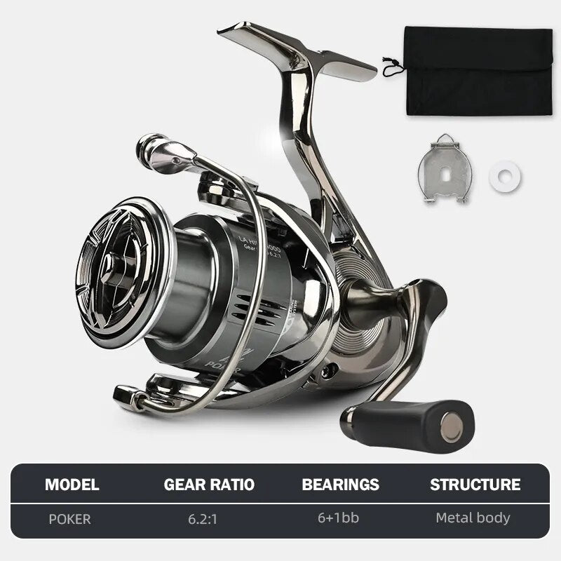 MEREDITH EZGO Anti-seawater corrosion treatment 9+1BB Saltwater Fishing Tackle - My Store