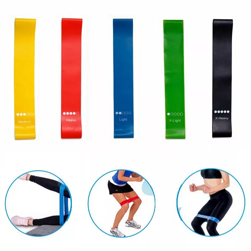 TPE Rubber Loop Bands Strength Training Workout Expander Yoga Gym Equipment Elastic Rubber Loop
