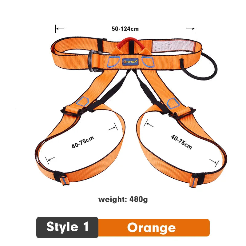 Xinda Outdoor Sports Harness Rock Climbing Harness Waist Support Half Body Safety Belt - My Store