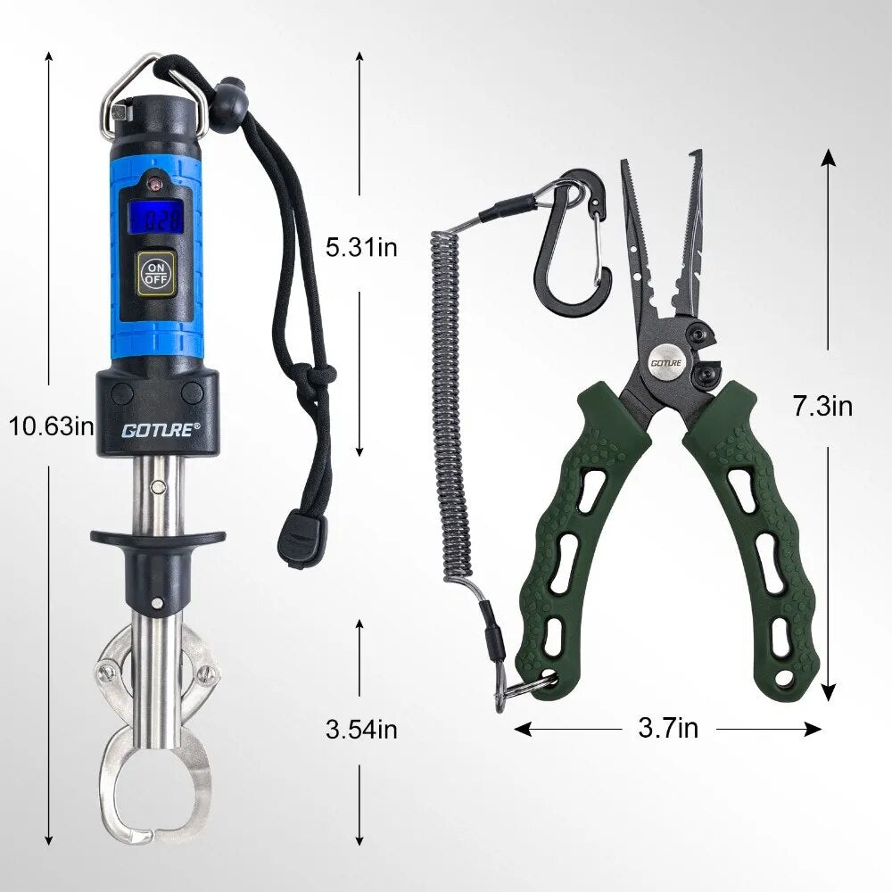 Goture Waterproof Fishing Scale with Lip Gripper - My Store
