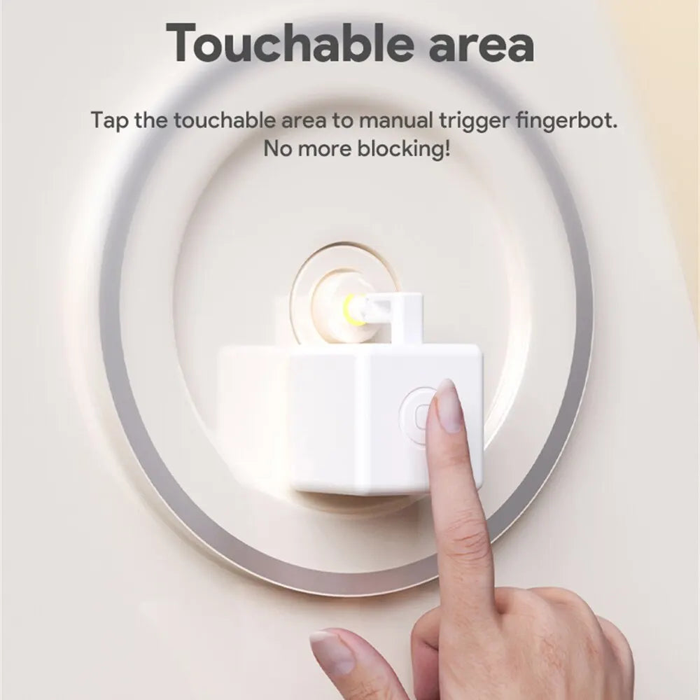 Tuya Zigbee Finger bot Switch Button Pusher Smart Life Timer Voice Control Works with Alexa Google Assistant