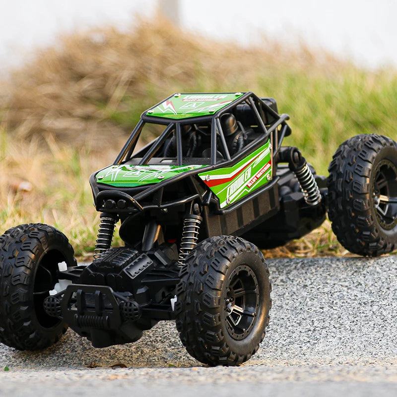 Alloy climbing mountain monster 4WD remote control car toy model 1:16 off-road vehicle rock climbing