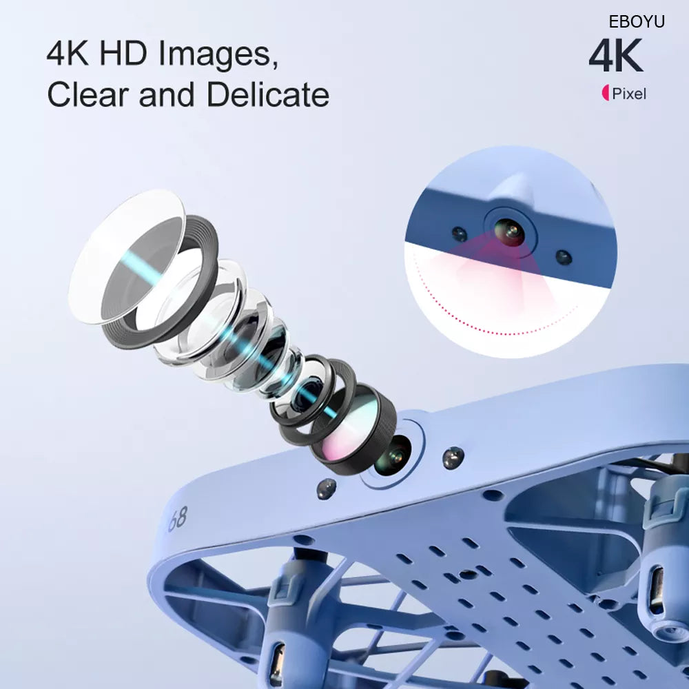 JJRC H107 Mini Drone 8K 4K Quadcopter with Camera Real-Time Transmission