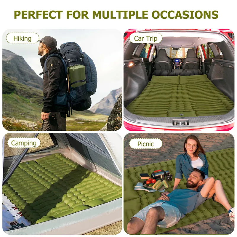 Double Sleeping Mattress with Pillow - My Store