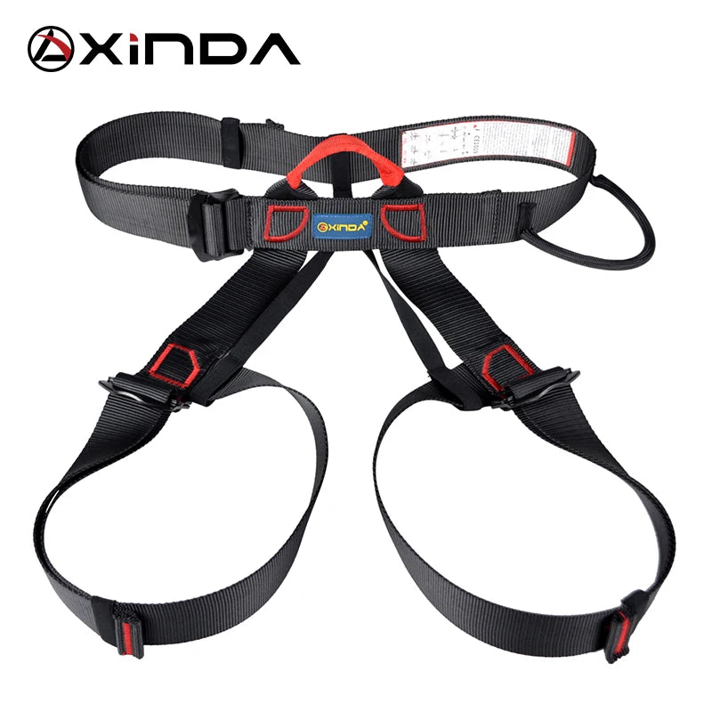 Xinda Outdoor Sports Harness Rock Climbing Harness Waist Support Half Body Safety Belt - My Store
