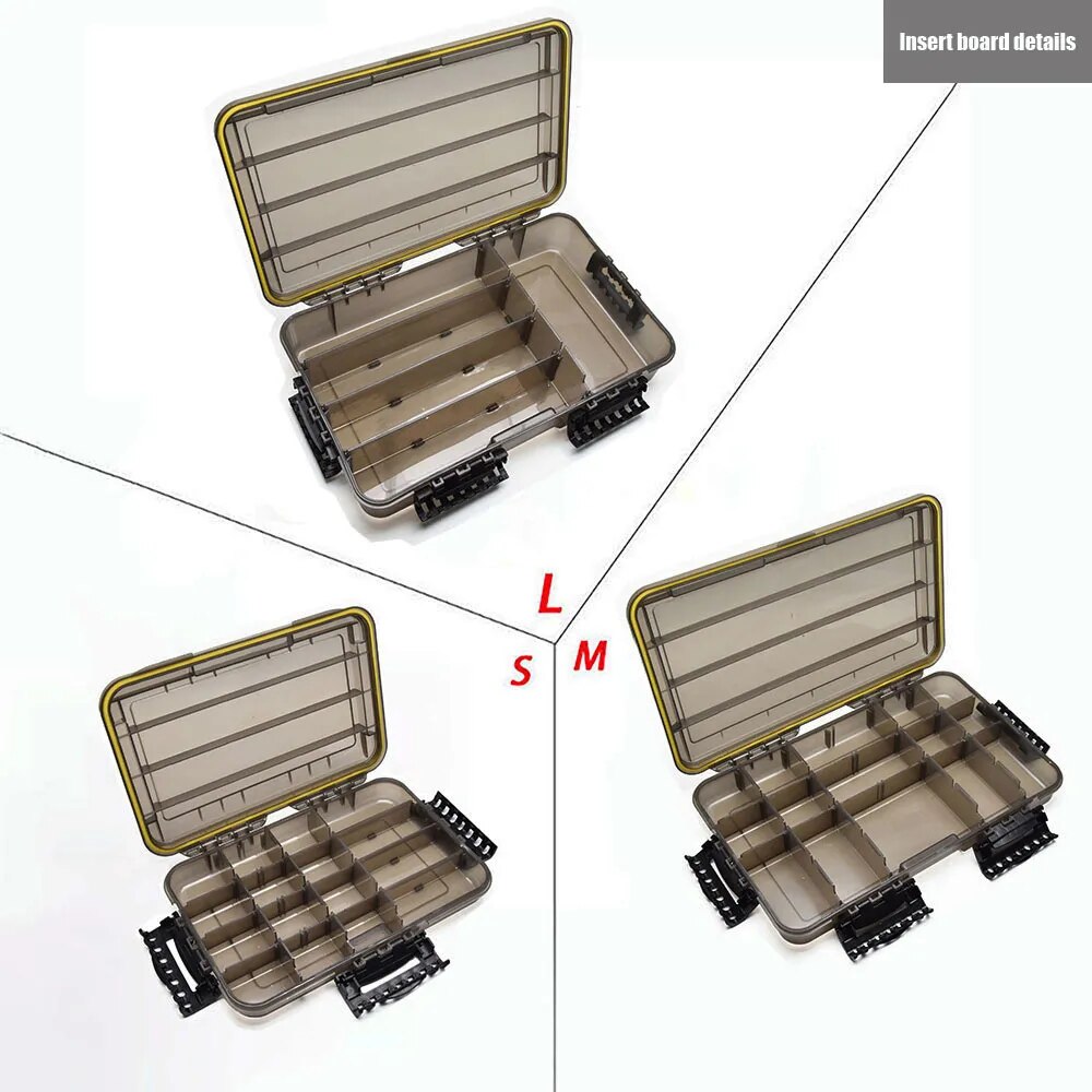 Waterproof Fishing Tackle Box Large Capacity Fishing Accessories Tool Storage Box - My Store