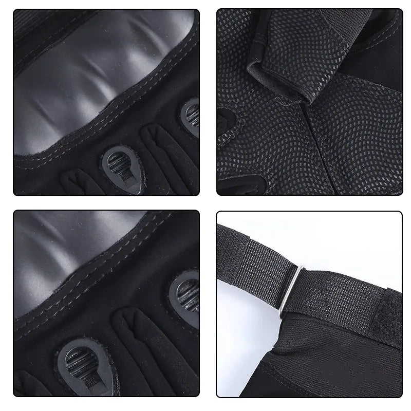 Motorcycle Gloves Men Knuckle Protection Sports Full Finger Cycling Bike Gloves Women Bicycle