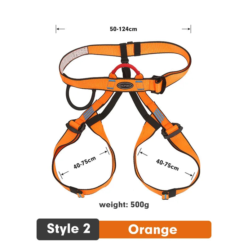 Xinda Outdoor Sports Harness Rock Climbing Harness Waist Support Half Body Safety Belt - My Store