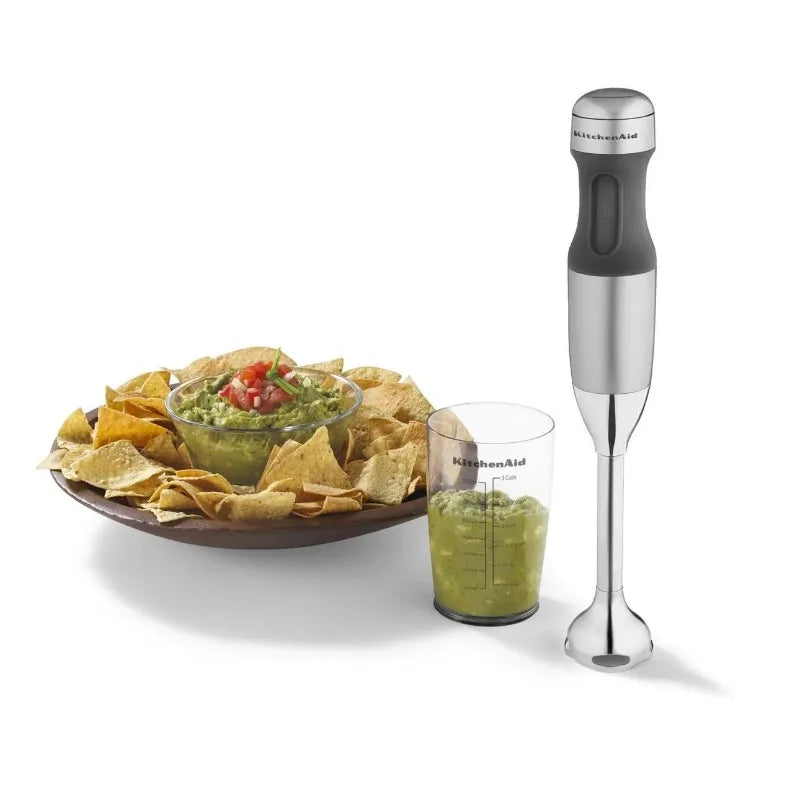 KitchenAid 2 Speed Contour Silver Hand Blender