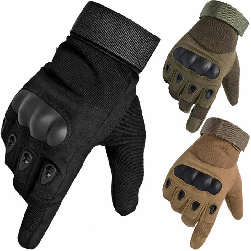 Motorcycle Gloves Men Knuckle Protection Sports Full Finger Cycling Bike Gloves Women Bicycle