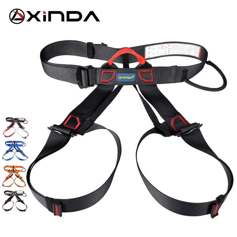 Xinda Outdoor Sports Harness Rock Climbing Harness Waist Support Half Body Safety Belt - My Store