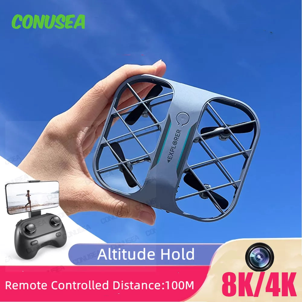 JJRC H107 Mini Drone 8K 4K Quadcopter with Camera Real-Time Transmission