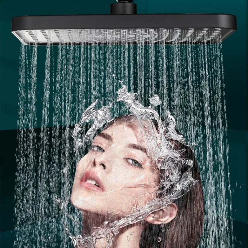 Rainfall Shower Head Large Flow Supercharge Rainfall Showerhead