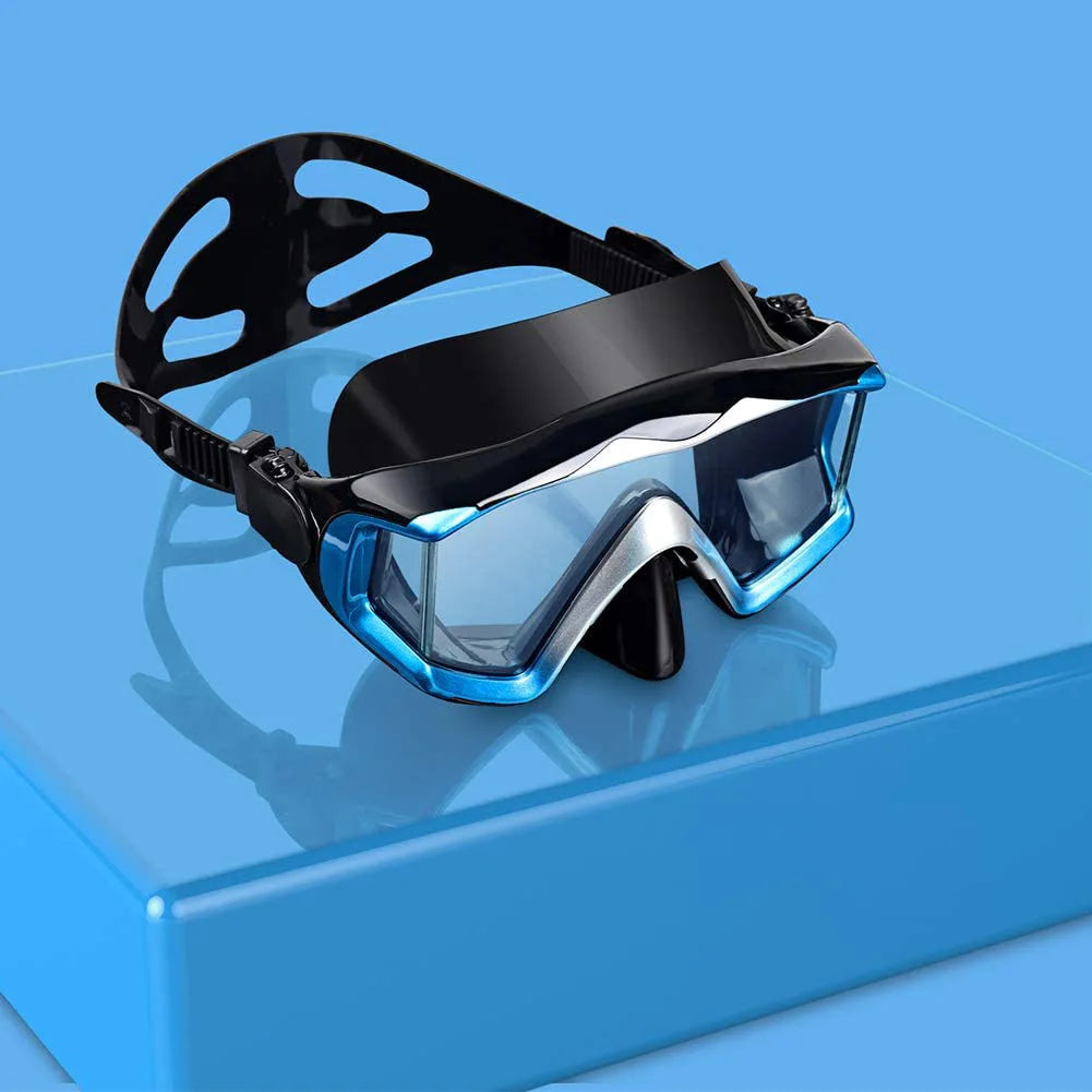 Professional Silicone Gear Scuba Diving Mask Equipment Snorkel Adults UV Waterproof Swim Glasses