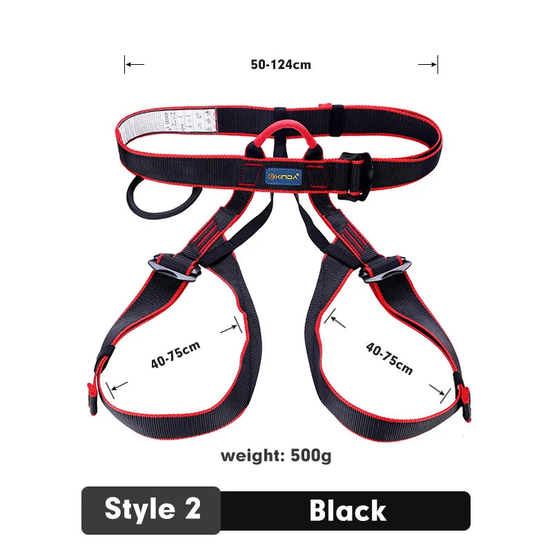 Xinda Outdoor Sports Harness Rock Climbing Harness Waist Support Half Body Safety Belt - My Store