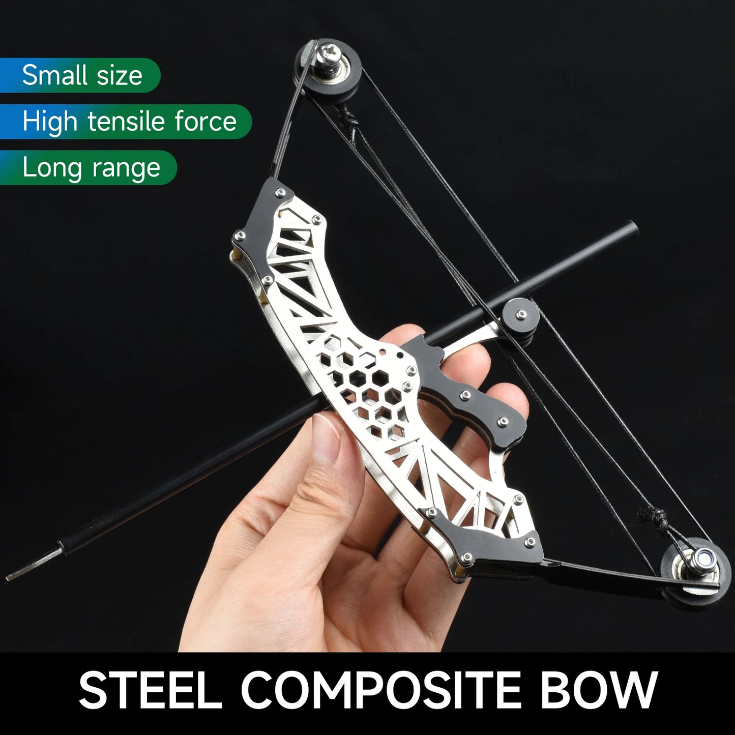 304 Stainless Steel Mini Compound Bow Toy