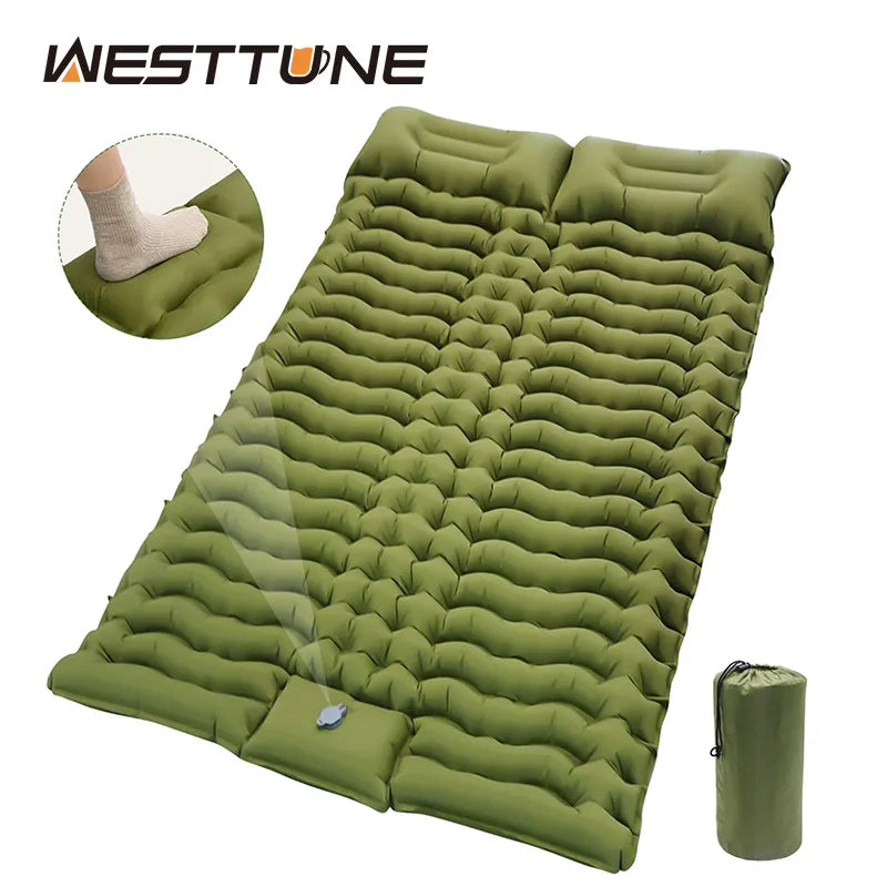 Double Sleeping Mattress with Pillow - My Store