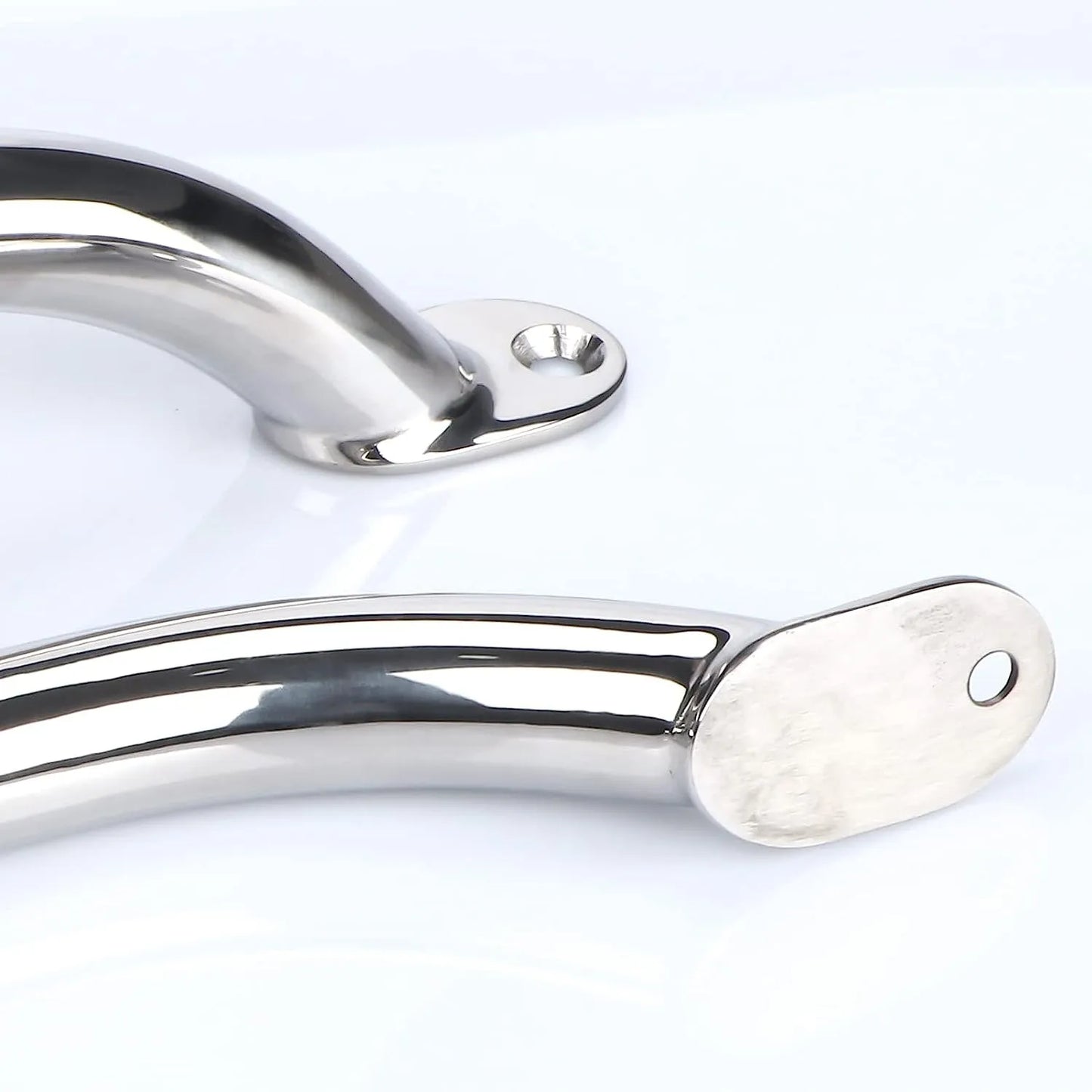 2 Pieces Stainless steel 12'' Boat Polished Boat Marine Grab Handle Handrail boat accessories marine