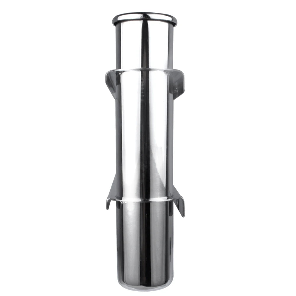 Marine Boat Yacht Accessories Stainless Steel 3 Tube Fishing Rod Storage Holder Rack & Boat Organiser