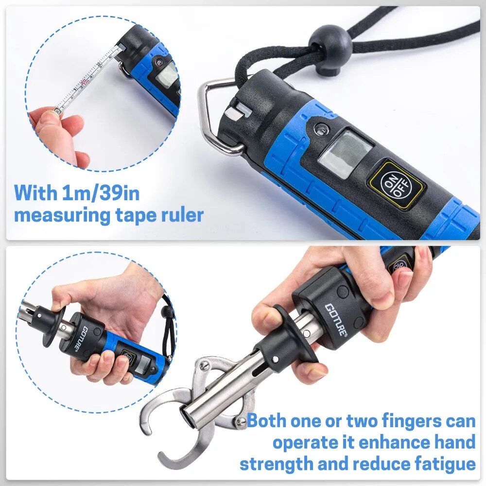 Goture Waterproof Fishing Scale with Lip Gripper - My Store