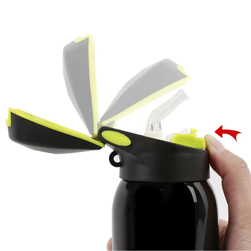 500ml Bike Water Bottle Drink Flask Stainless Steel Cup Outdoor
