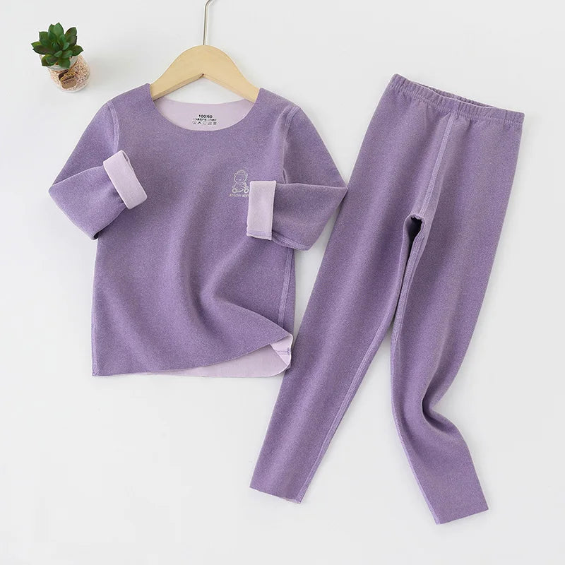 Children's autumn suit thermal underwear boys and girls pajamas