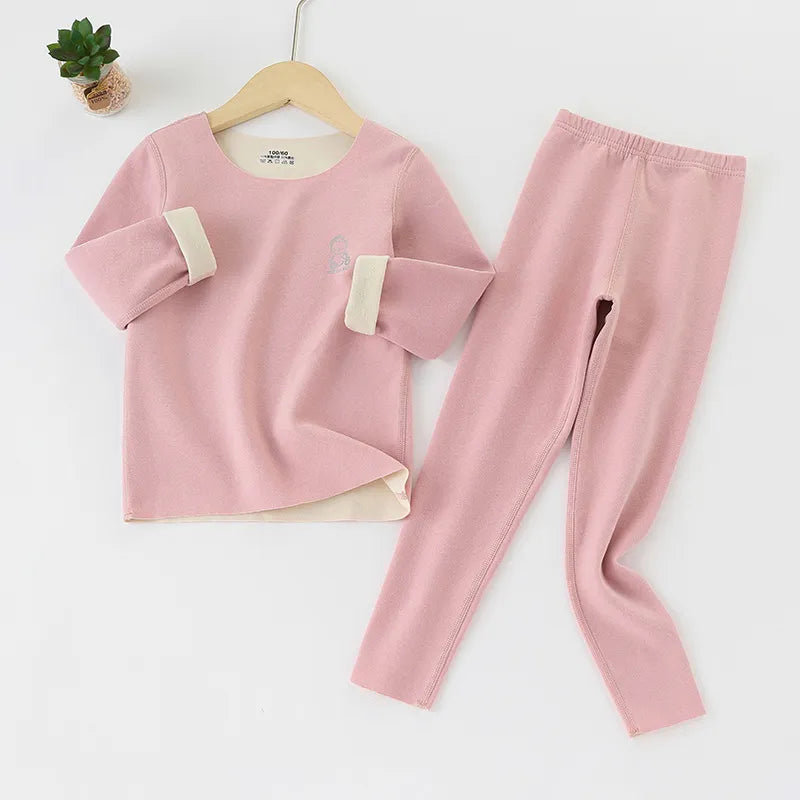 Children's autumn suit thermal underwear boys and girls pajamas