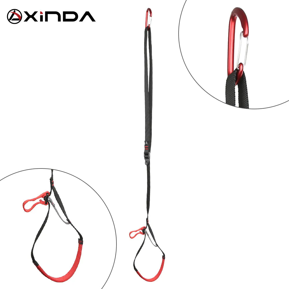 XINDA Professional Adjustable Webbing Foot Loop Climbing - My Store