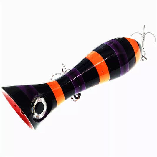 Big Game Lure 97mm 33g New Popper Fishing Lures Top Water Hard Bait 3D Eyes Big Mouth Popper Lure