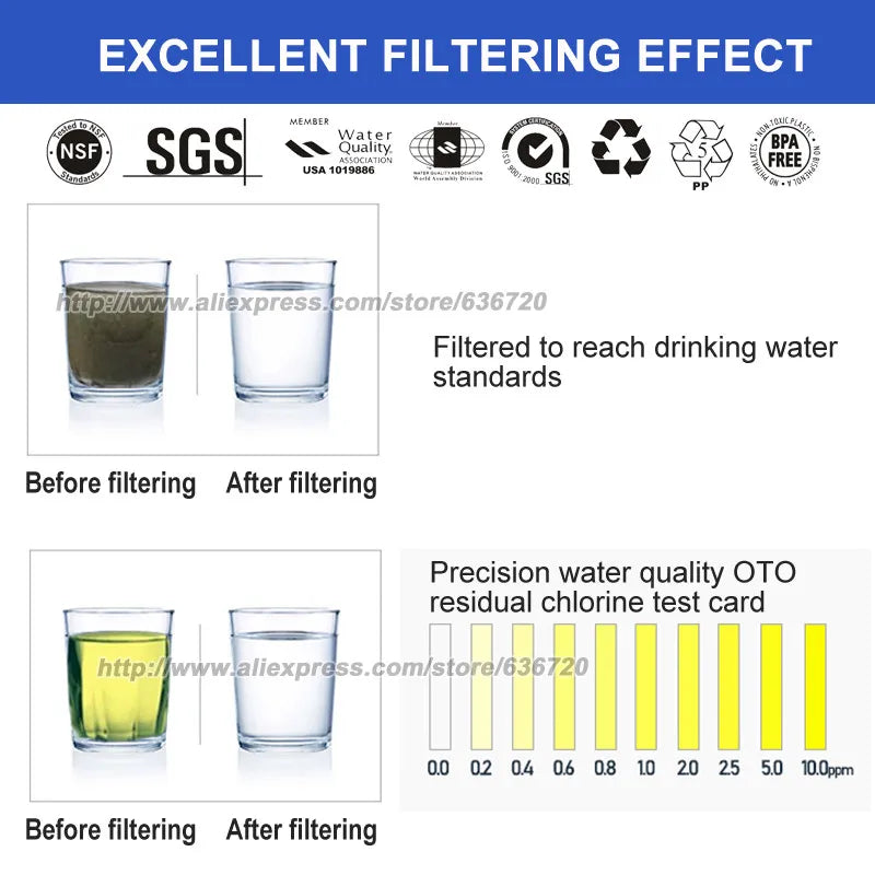 304 Stainless Steel water filter system PVDF Ultrafiltration Purifier,3000L,Commercial Home Kitchen Drink Straight UF Filters