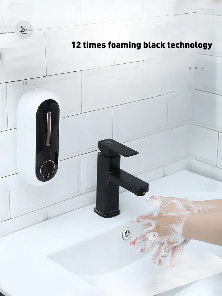 Toilet 450ML Automatic Foam Soap Dispenser Smart Sensor Wall Mounted Hand Wash Touchless