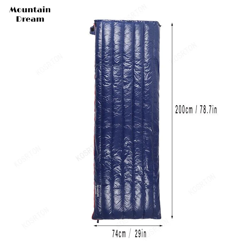 Camping Sleeping Bag 90% Goose Down Adult - My Store