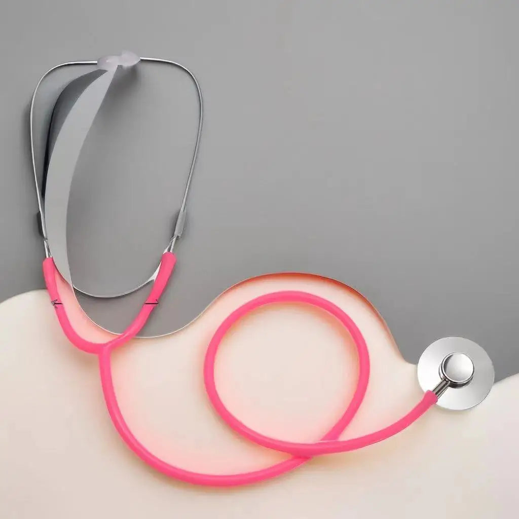 Stethoscope Simulation Of Children Stethoscope Over The Family Science Doctor Play Tools