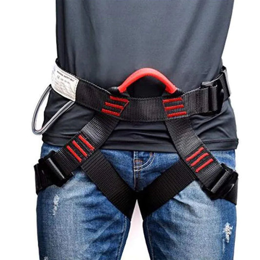 Anti-Fall Safety Belt Adjustable Half-Body Harness for Outdoor Activities Climbing - My Store