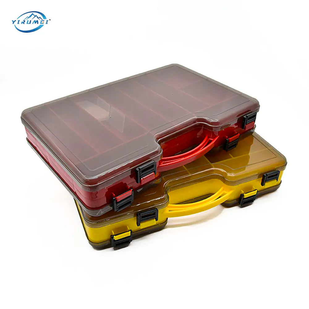 Double Sided Fishing Tackle Box fishing Accessories Tool Storage Boxes - My Store