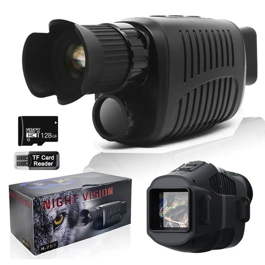 Monocular Night Vision Device 1080P HD Infrared Camera 5X Digital