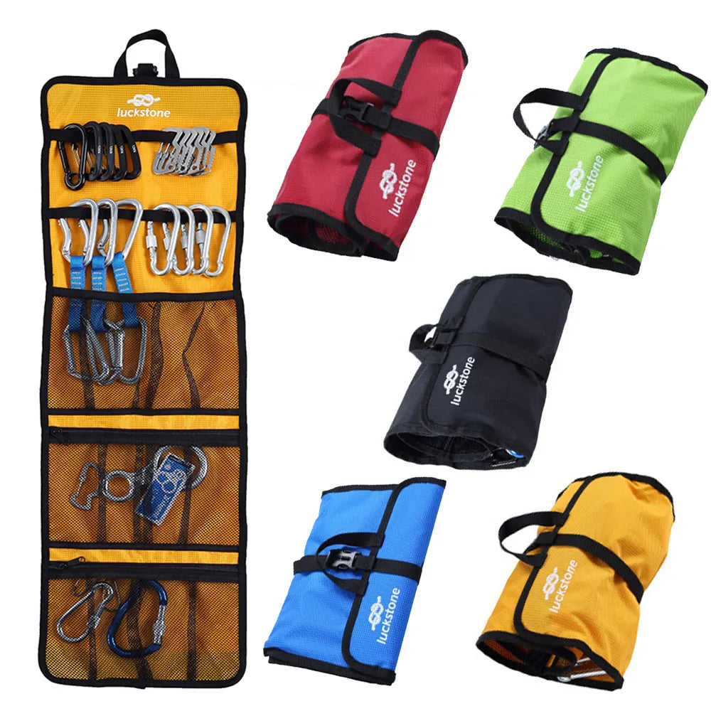 Rock Climbing Storage Bag Gear Equipment Organized Storage Bag Carabiner Organized Bag - My Store