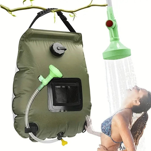 20L Shower Bag Outdoor Bathing Bag Bath Toilet Water Bag Camping Camping Equipment Hiking Accessories Camping Gear