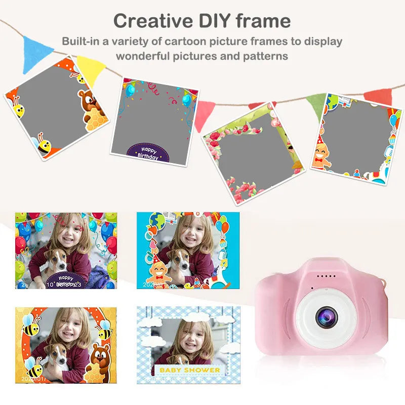 Kids Digital Camera Toys for Girls Boys 1080P HD Screen