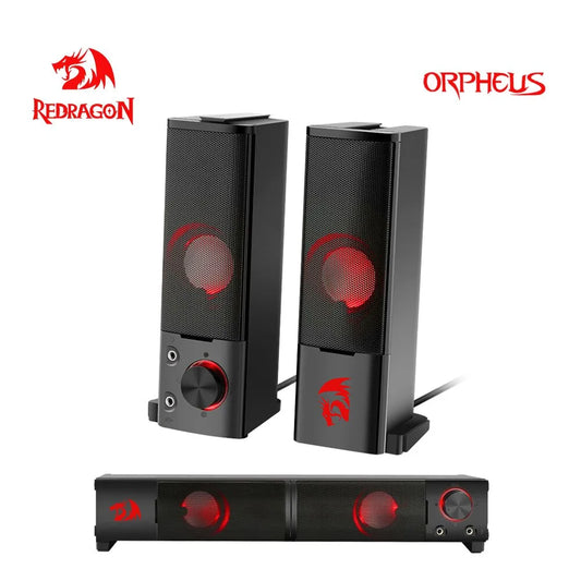 REDRAGON Orpheus GS550 Aux 3.5mm Stereo Surround Music Smart Speakers Column Sound Bar