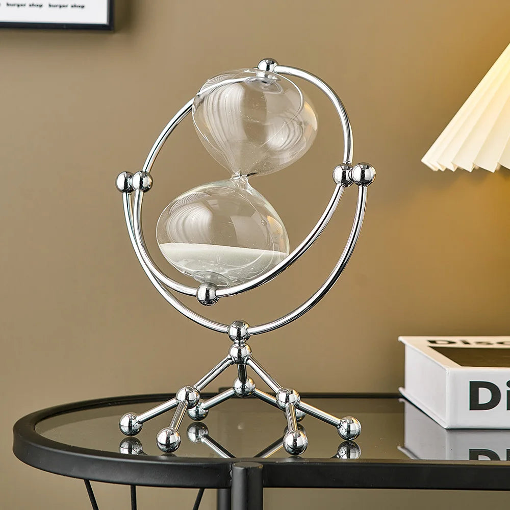 Metal Bracket Hourglass Luxury Living Room Decoration