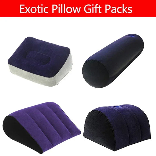 Multifunctional Pillow Toughage Inflatable Cushion Positions Support Air Cushion Triangular Pillow