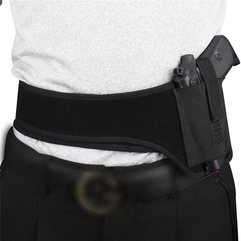 Black Diving Material Underarm Gun Concealed Shoulder Holster Man Outdoor Sports Accessories